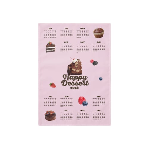 패브릭 캘린더 (45x65) (세로)위에 인쇄된 이미지