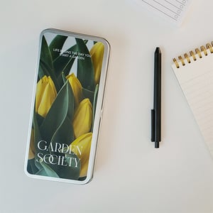 철제 필통 틴케이스 (8.5x19)의 이미지