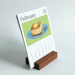 우드 스탠드 캘린더 (110x140mm) (13장)의 이미지