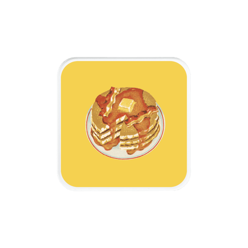 네모 아크릴 코스터위에 인쇄된 이미지