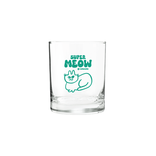 온더락 글라스위에 인쇄된 이미지