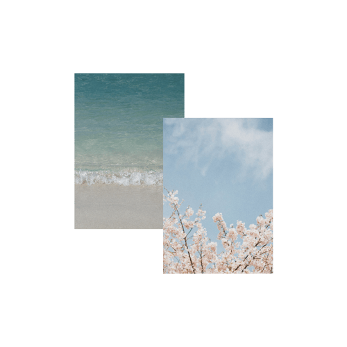 리무버블 패브릭 포스터 (A4) (세로)위에 인쇄된 이미지