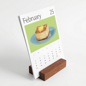 우드 스탠드 캘린더 (110x140mm) (13장)의 이미지