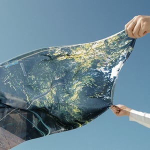 쉬폰 패브릭 포스터 (70x100) (세로)의 이미지