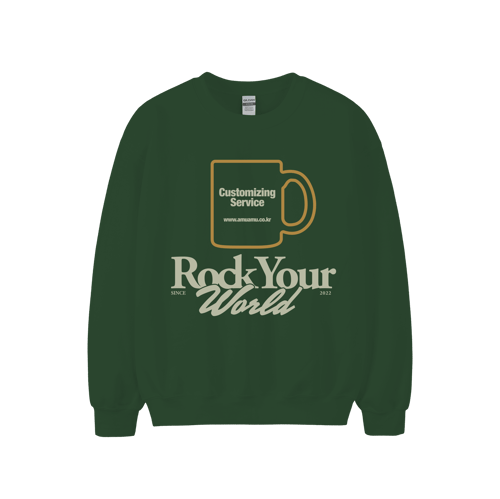 길단 겨울 기능성 맨투맨 (드라이 기모)위에 인쇄된 이미지