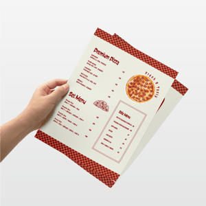 전단지 (양면) (세로)의 이미지