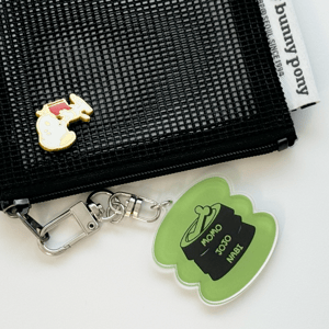 구름 아크릴 키링의 이미지