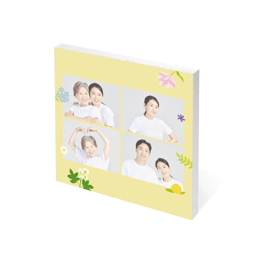 아크릴 포토 블록 (6x6 inch) (정방형)위에 인쇄된 이미지