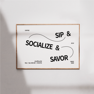 종이 포스터 (가로)의 이미지