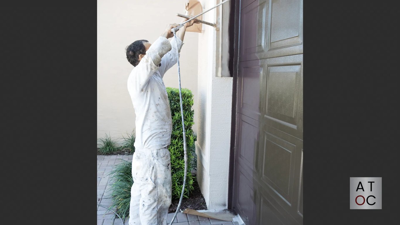 Applying-Duration-On-Garage-Door