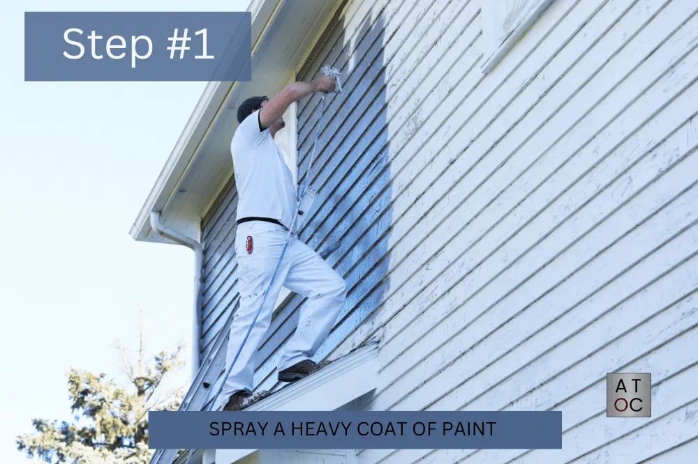 Spraying-Exterior-House-Paint