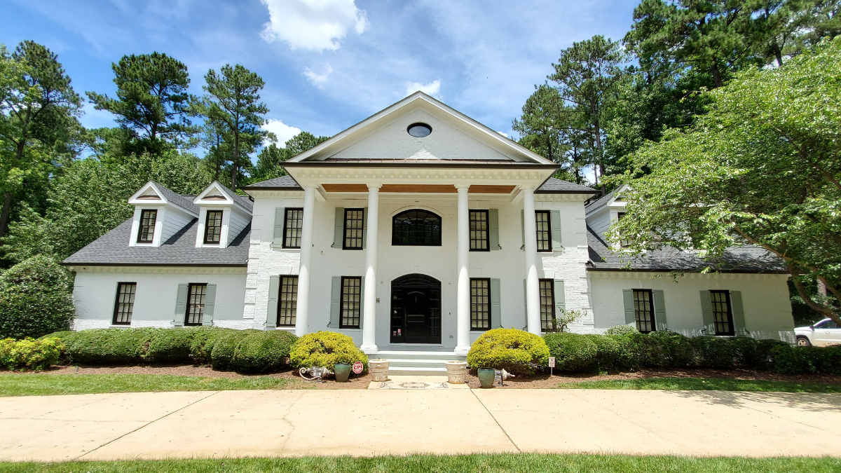 White-Painted-Raleigh-Home