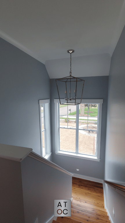 Gray-Painted-Hallway