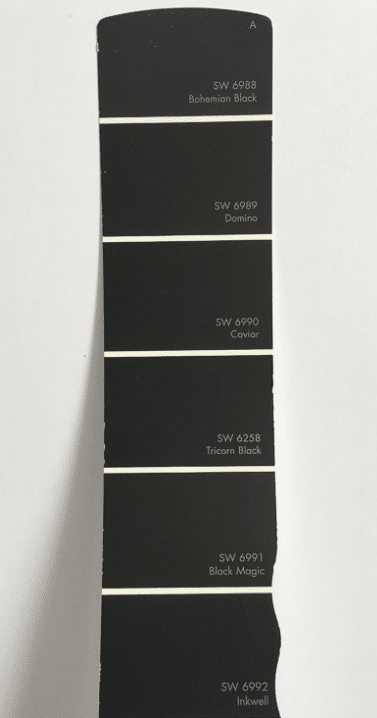 Top 6 Sherwin Williams Black Colors A Touch of Color