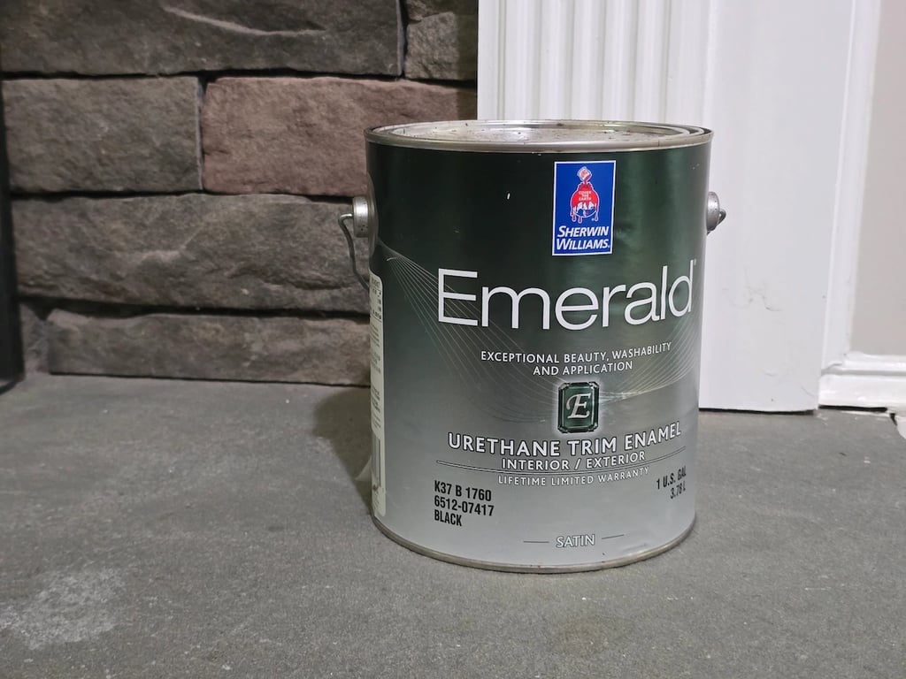 Emerald Urethane Enamel for interior trim.