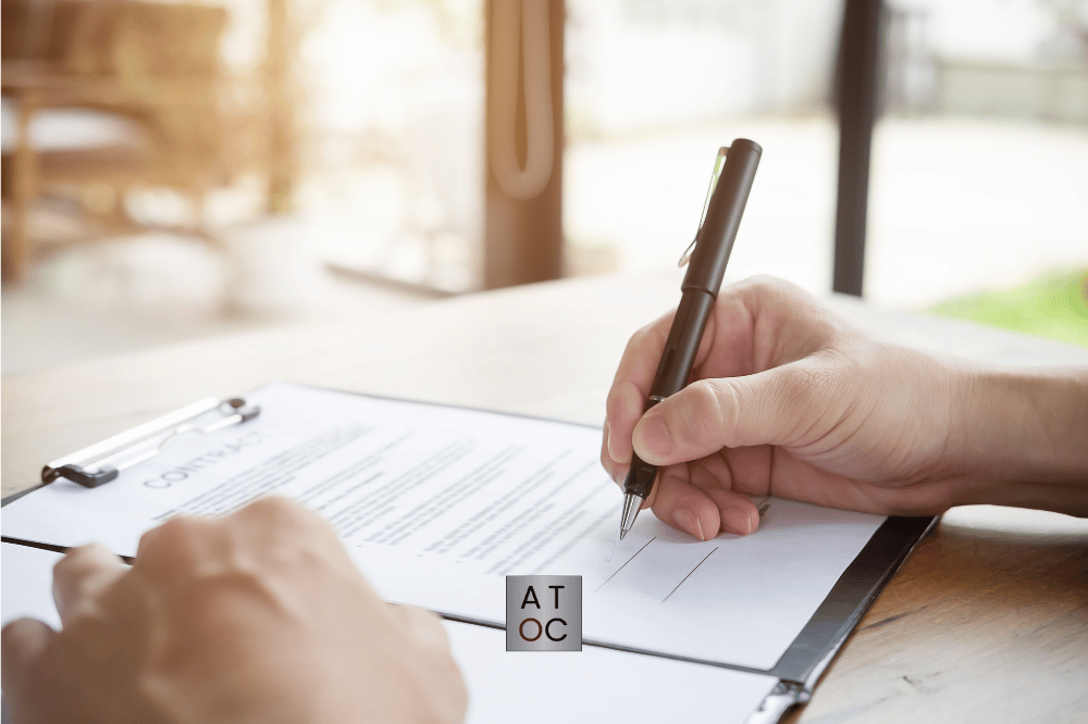 Signing-Home-Service-Contract