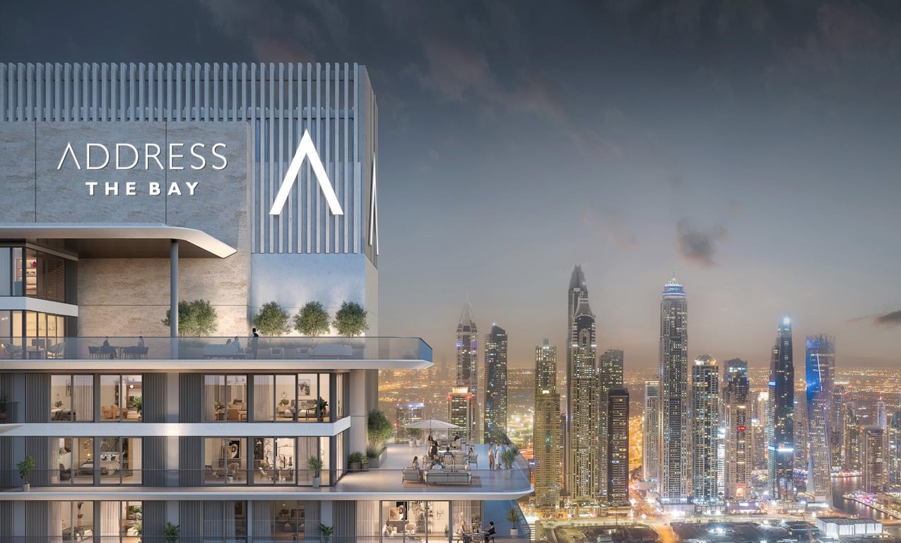Image principale de Address Residences The Bay, projet de Emaar Properties à Dubai Harbour, EAU