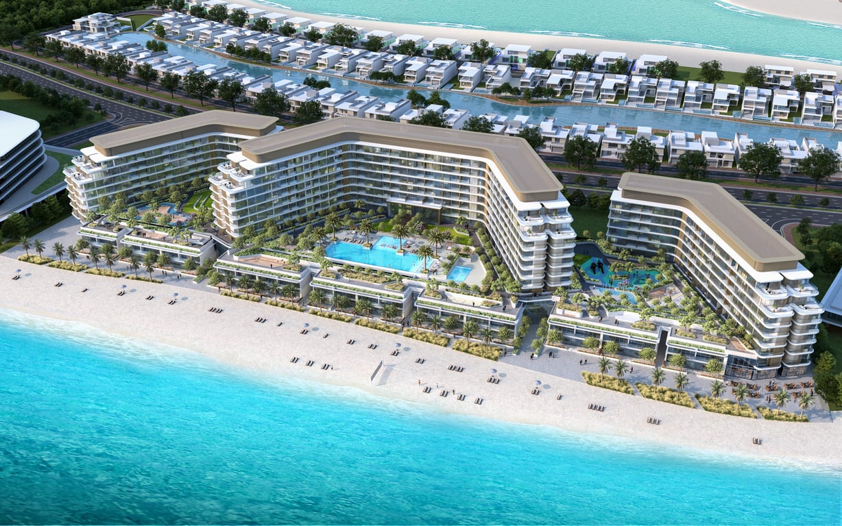 Hauptbild von Selene Beach Residences, einem Projekt von Sobha Realty in Umm Al Quwain Marina, VAE
