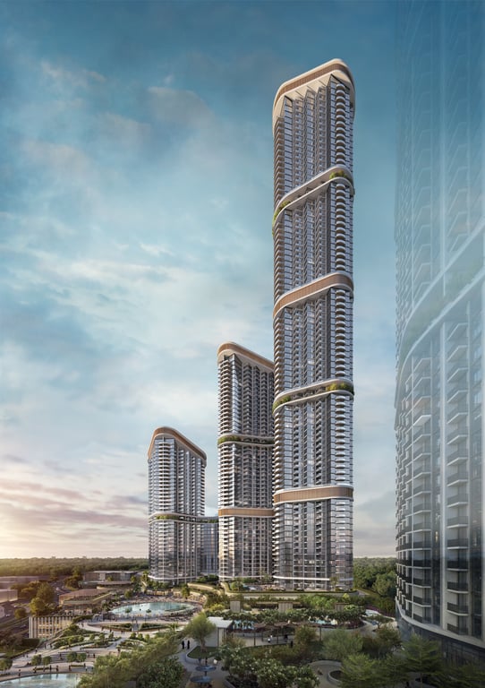 Image principale de Sobha Skyscape Altius, projet de Sobha Realty à Mohammed Bin Rashid City, EAU