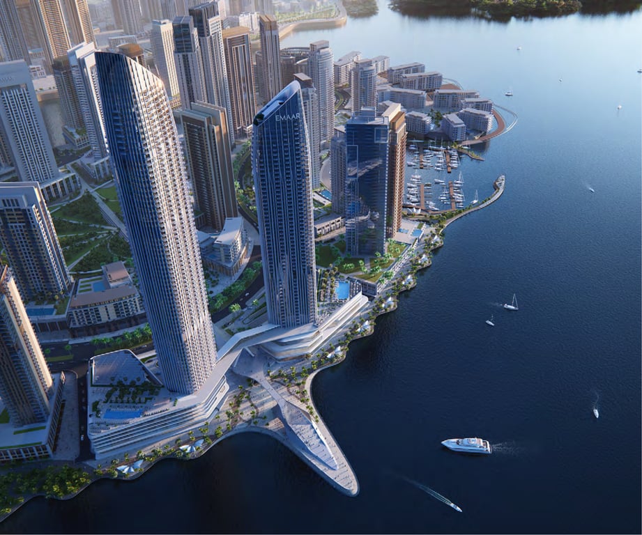 Hauptbild von Address Harbour Point, einem Projekt von Emaar Properties in Dubai Creek Harbour, VAE