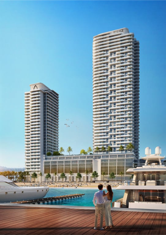 Image principale de Palace Beach Residence, projet de Emaar Properties à Dubai Harbour, EAU