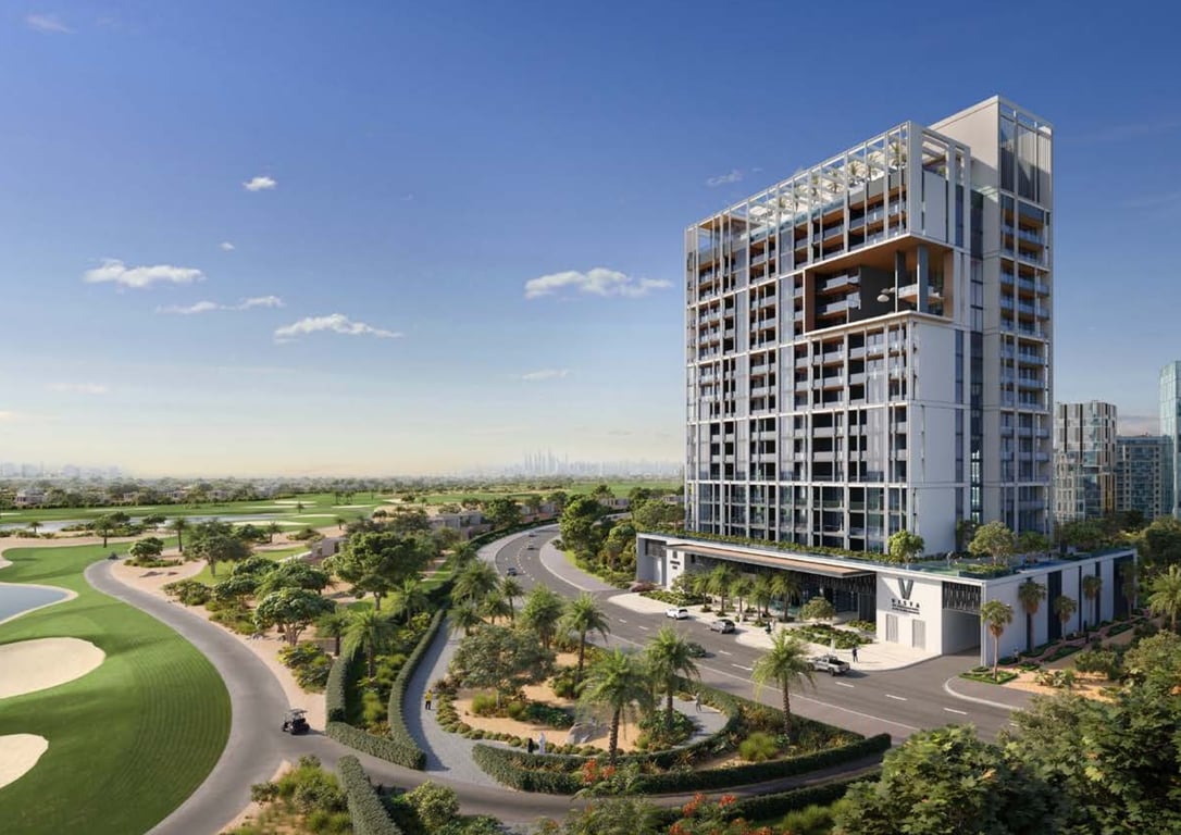 Hauptbild von Vista, einem Projekt von Prestige One Developments in Dubai Sports City, VAE