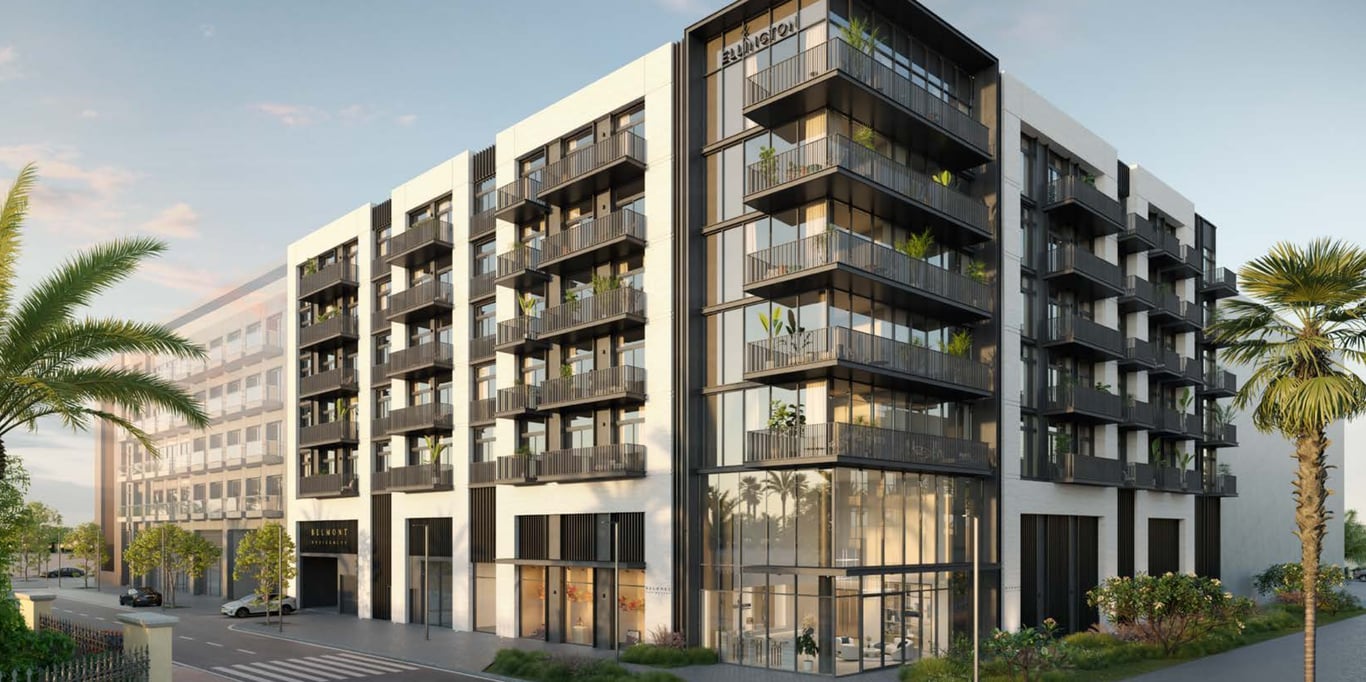 Image principale de Belmont Residences, projet de Ellington à Jumeirah Village Triangle, EAU