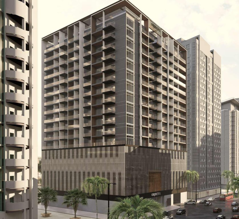 Hauptbild von 1Wood Residence, einem Projekt von Object 1 in Jumeirah Village Circle, VAE