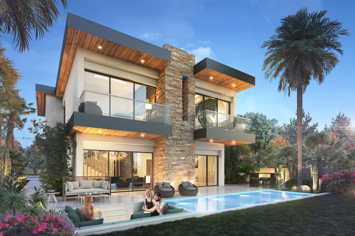 Image principale de Costa Brava at DAMAC Lagoons, projet de Damac Properties à Damac Lagoons, EAU