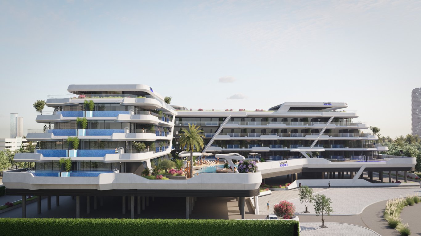 Hauptbild von Samana Mykonos, einem Projekt von Samana Developers in Dubai Studio City, VAE