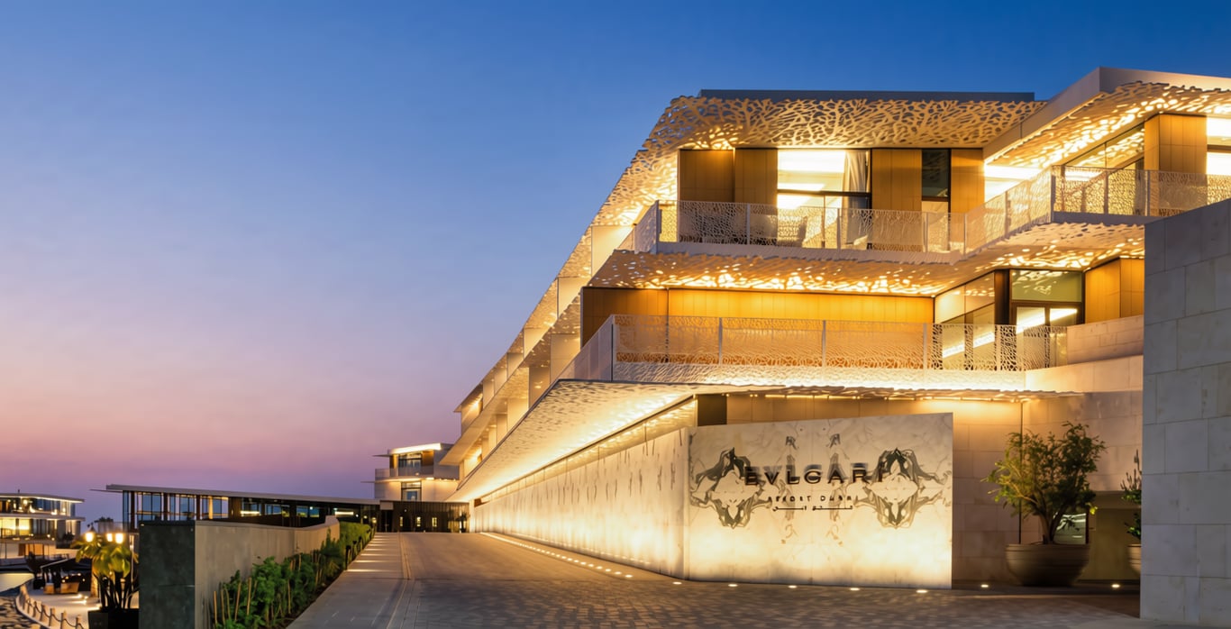 Hauptbild von BVLGARI Marina Lofts, einem Projekt von Meraas Holding in Jumeirah Bay Island, VAE