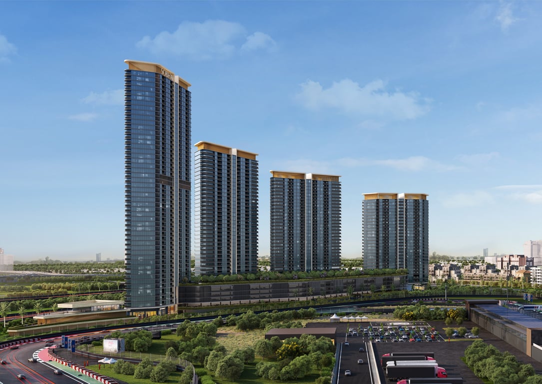 Hauptbild von Sobha Solis, einem Projekt von Sobha Realty in Motor City, VAE