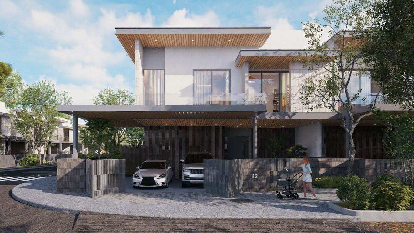 Image principale de Pinewood Estate Homes, projet de Wasl Properties à Jumeirah Golf Estates, EAU