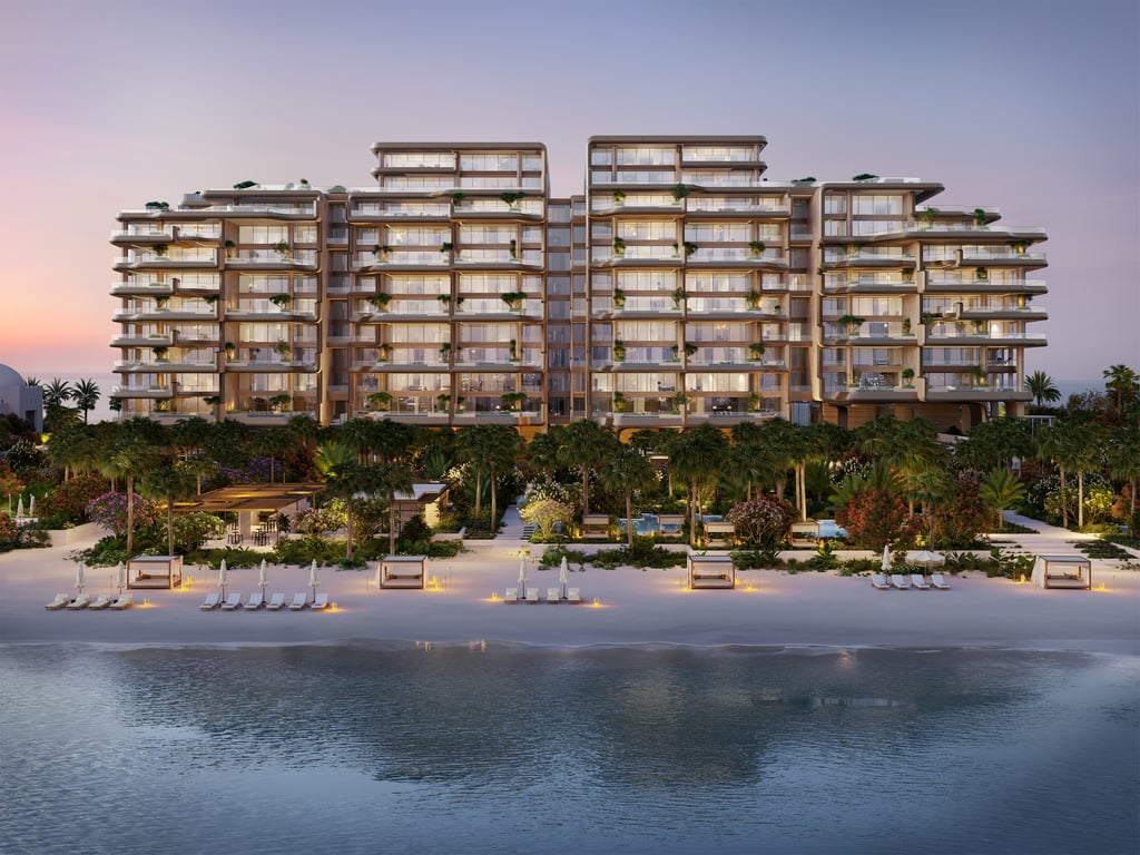 Image principale de Alba Residences Dorchester Collection, projet de Omniyat Group à Palm Jumeirah, EAU