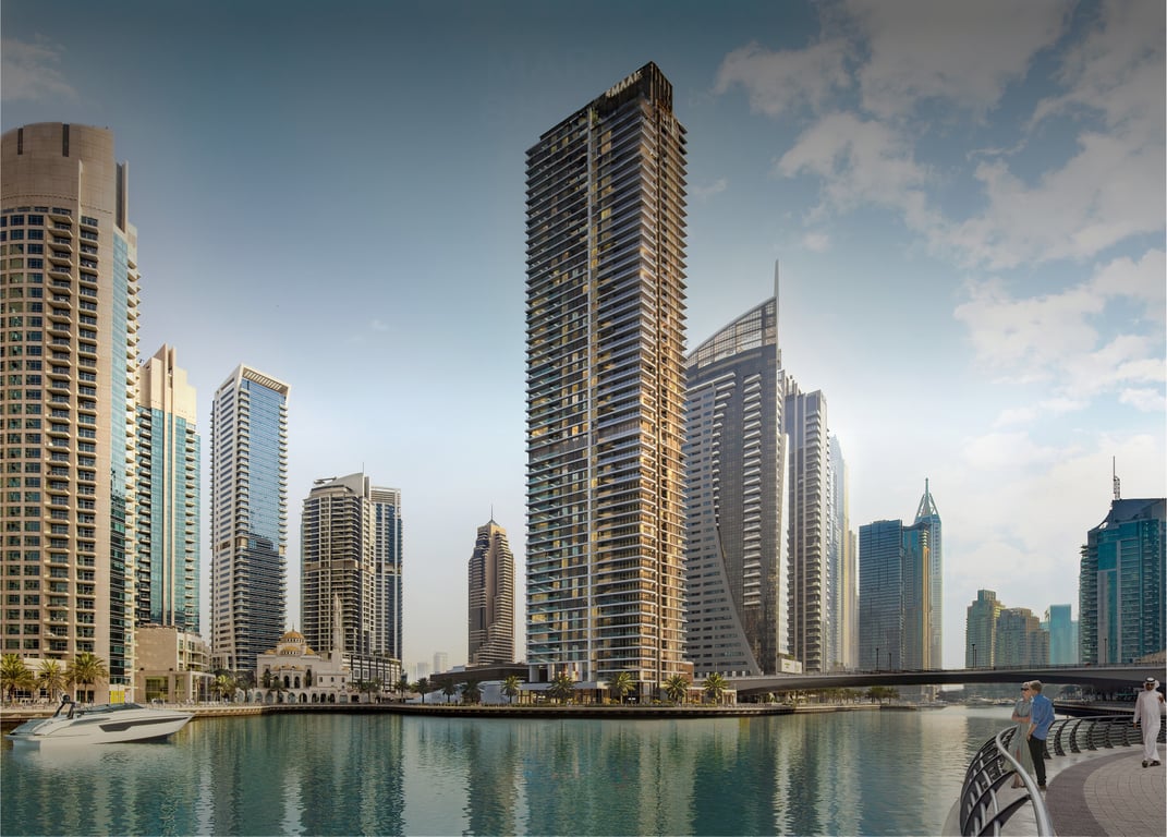 Image principale de Marina Shores, projet de Emaar Properties à Dubai Marina, EAU