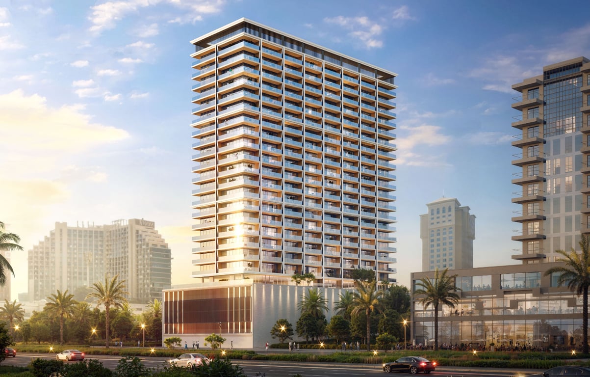 Hauptbild von Binghatti Ivory, einem Projekt von Binghatti Developers in Al Jaddaf, VAE