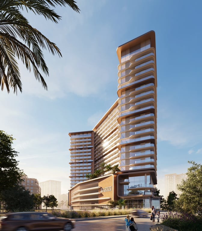 Image principale de Azizi Abraham, projet de Azizi Developments à Downtown Jebel Ali, EAU