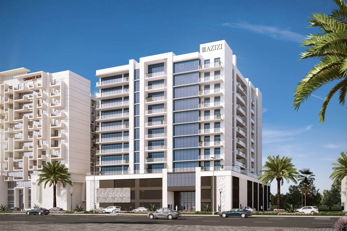 Image principale de Azizi Central, projet de Azizi Developments à Al Furjan, EAU