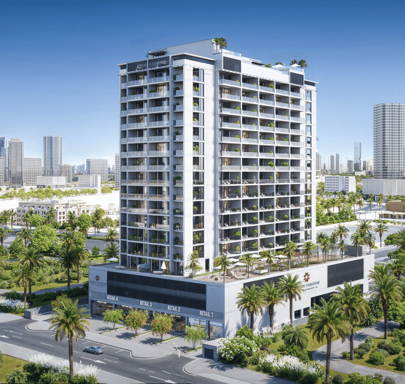 Hauptbild von Barari Parkview, einem Projekt von Al Mawared Properties in Majan, VAE