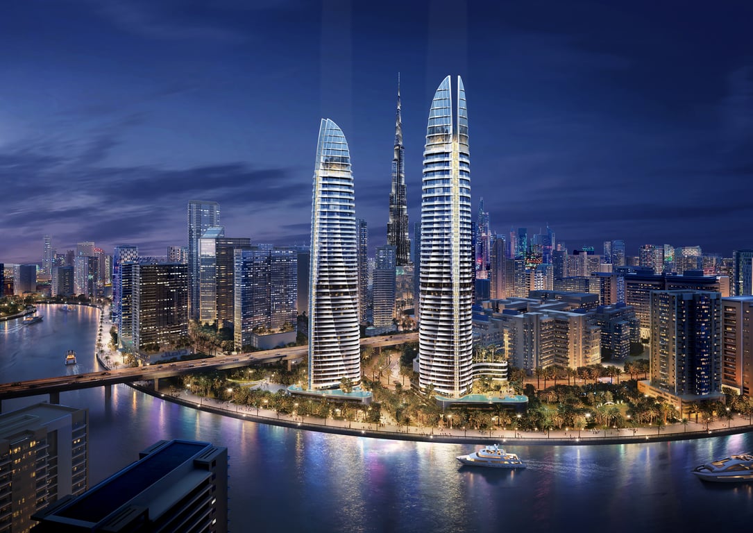 Hauptbild von Canal Heights, einem Projekt von Damac Properties in Business Bay, VAE