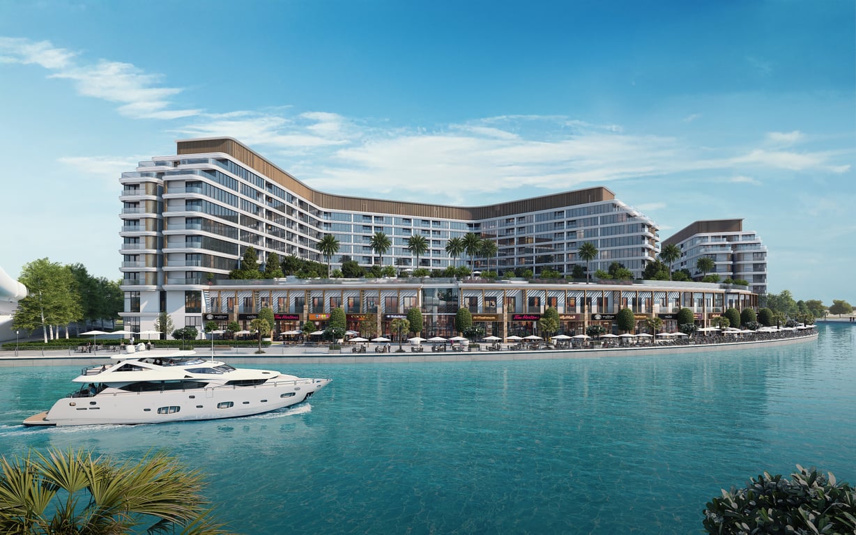 Hauptbild von Canalside Marina Residences, einem Projekt von Sobha Realty in Siniyah Island, VAE