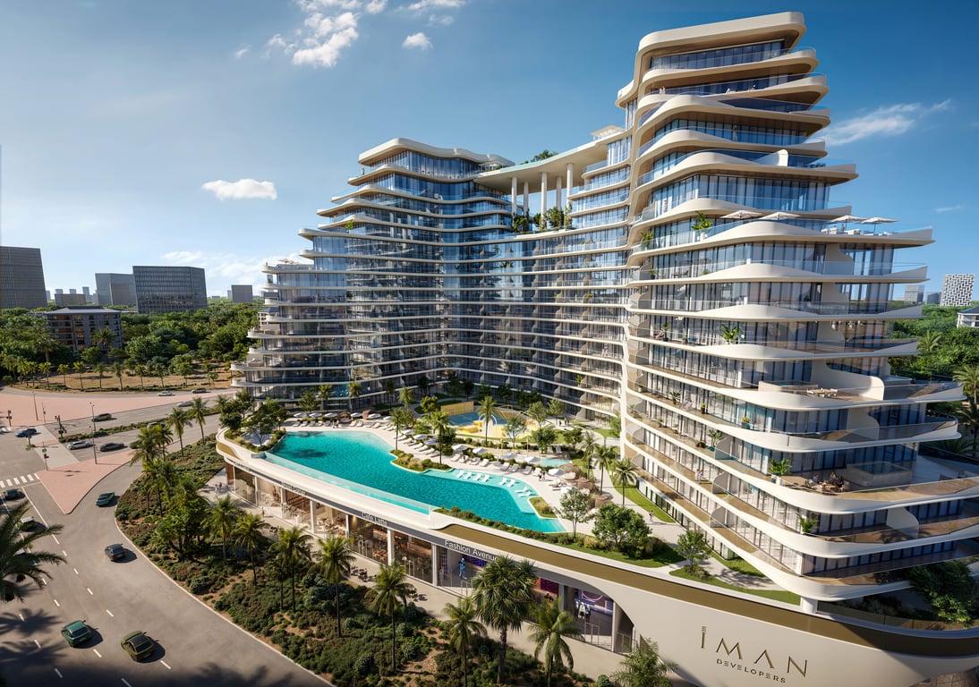 Image principale de 15 Cascade, projet de Iman Developers à Motor City, EAU