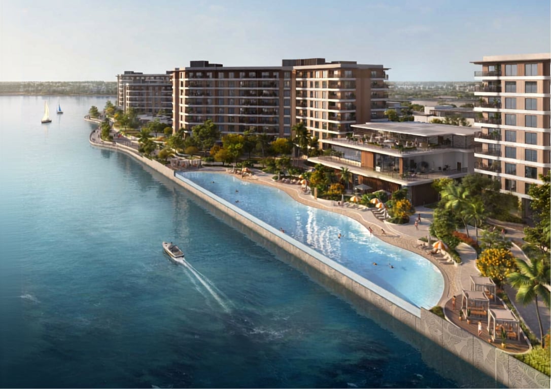 Hauptbild von Gardenia Bay, einem Projekt von Aldar Properties PJSC in Yas Island, VAE