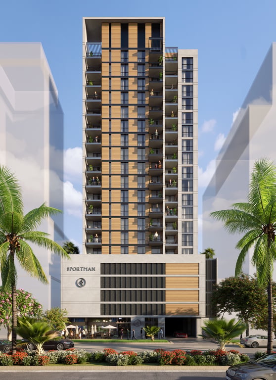 Hauptbild von The Portman, einem Projekt von Ellington in Jumeirah Village Circle, VAE