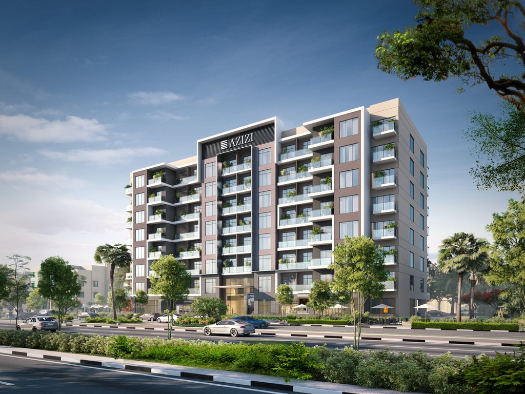 Hauptbild von AZIZI Berton, einem Projekt von Azizi Developments in Al Furjan, VAE