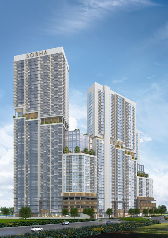 Image principale de The Crest By Sobha, projet de Sobha Realty à Sobha Hartland, EAU