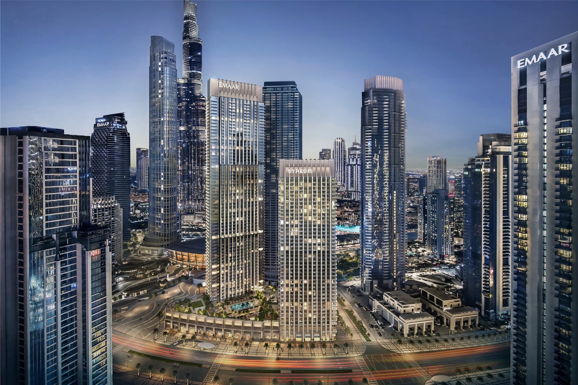 Image principale de St Regis The Residences, projet de Emaar Properties à Downtown Dubai, EAU