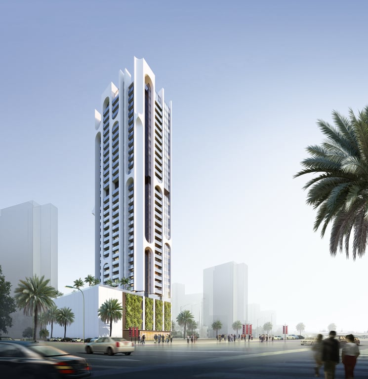 Image principale de Elbrus Tower, projet de Tiger Properties à Jumeirah Village Triangle, EAU
