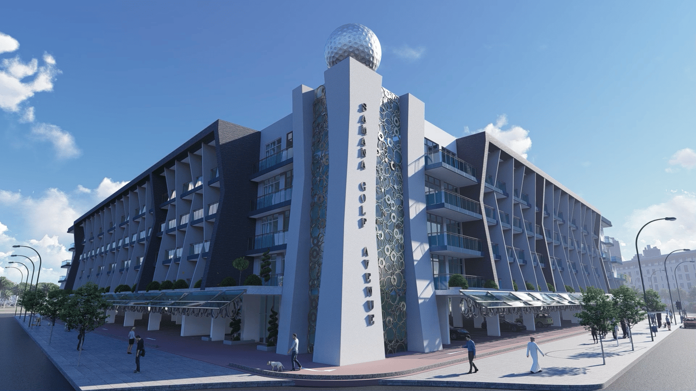 Image principale de Samana Golf Avenue, projet de Samana Developers à Dubai Studio City, EAU