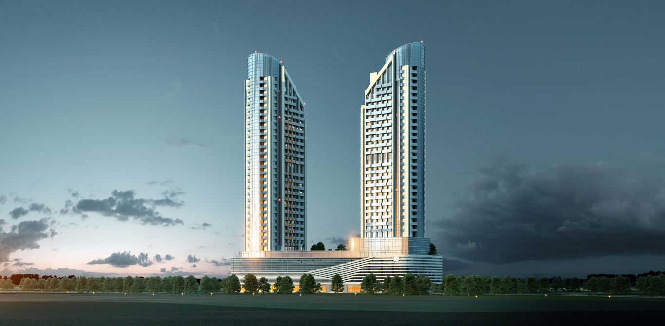 Hauptbild von Cloud Tower, einem Projekt von Tiger Properties in Jumeirah Village Triangle, VAE